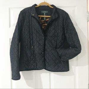 Ralph Lauren quilted denim jacket